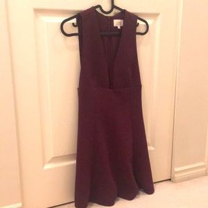 Aritzia Wilfred Montburn Cocktail V Neck Montburn Dress